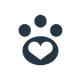About Us paw-print