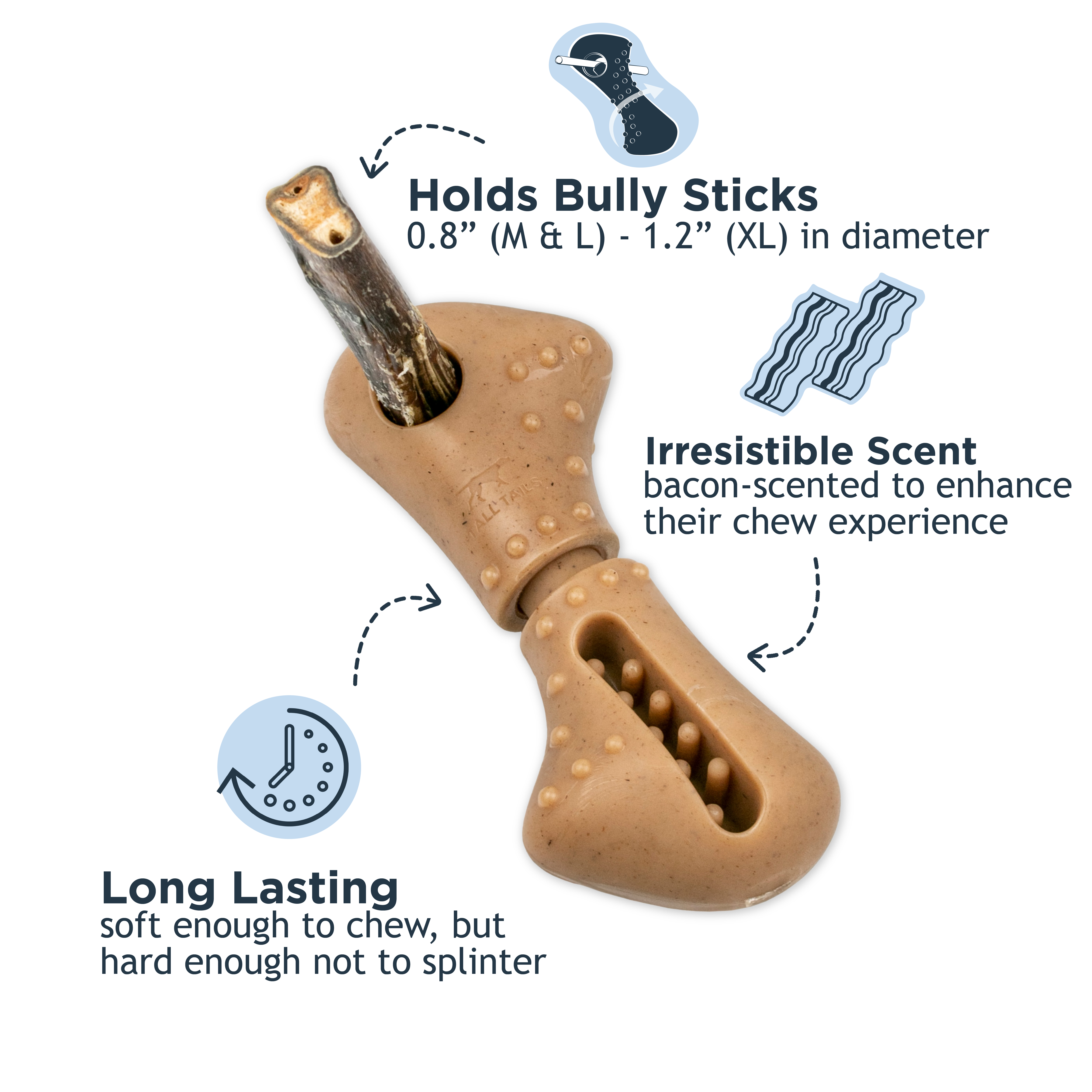 Bully Stick Holder Chew Toy for Dogs - additional image