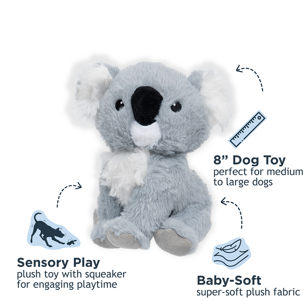 Koala with Squeaker Dog Toy - additional image