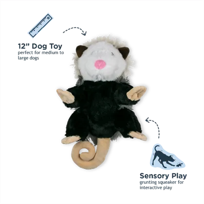 Possum Rope Body Dog Toy - additional image