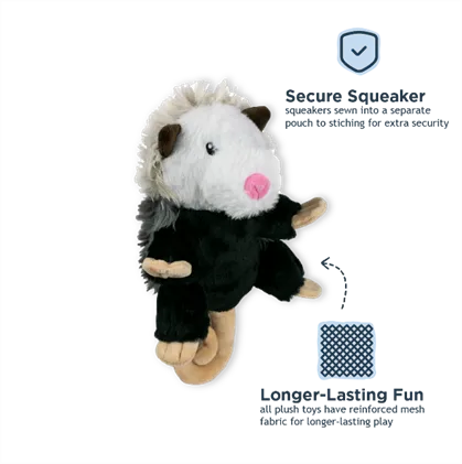 Possum Rope Body Dog Toy - additional image