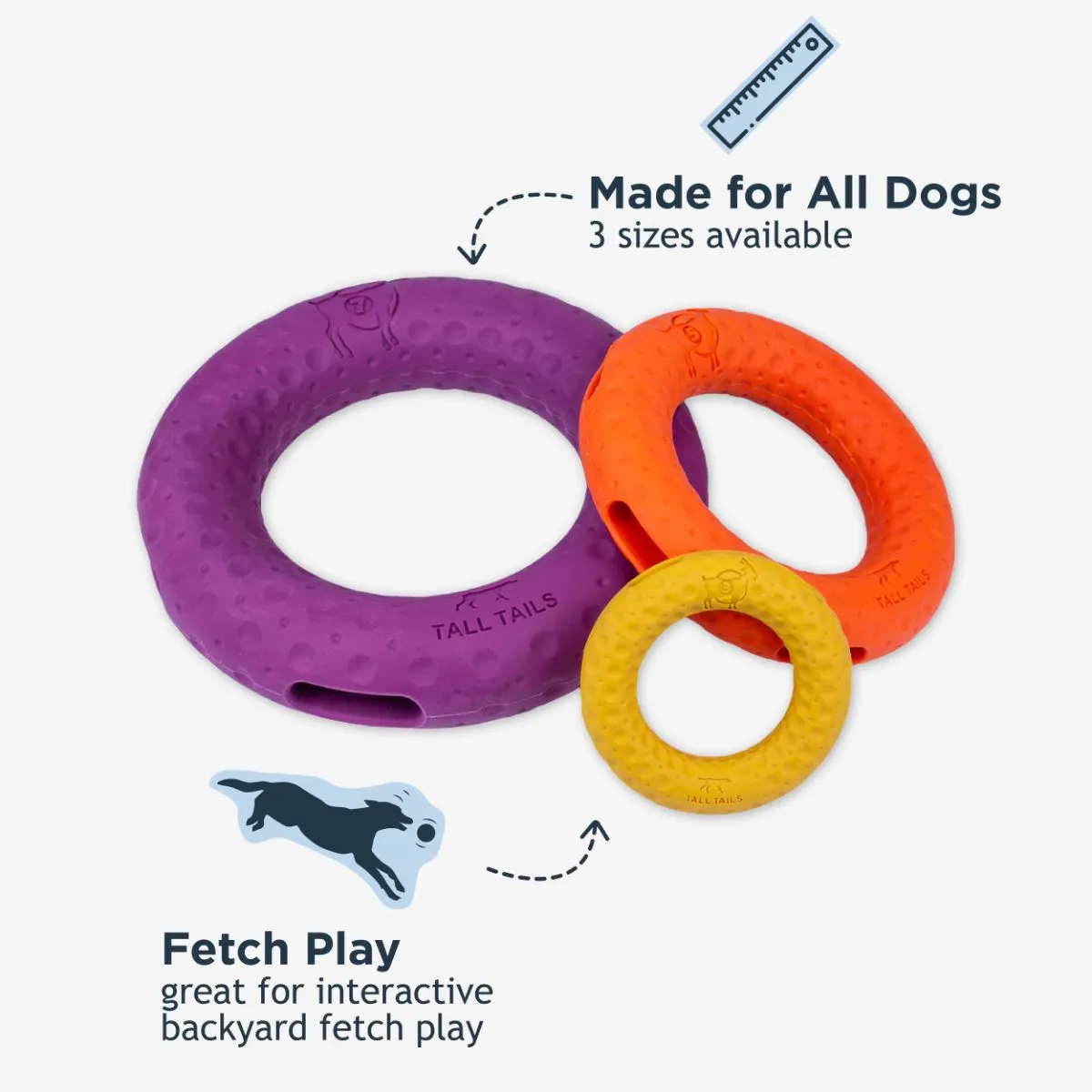GOAT Sport Ring Dog Toy - additional image