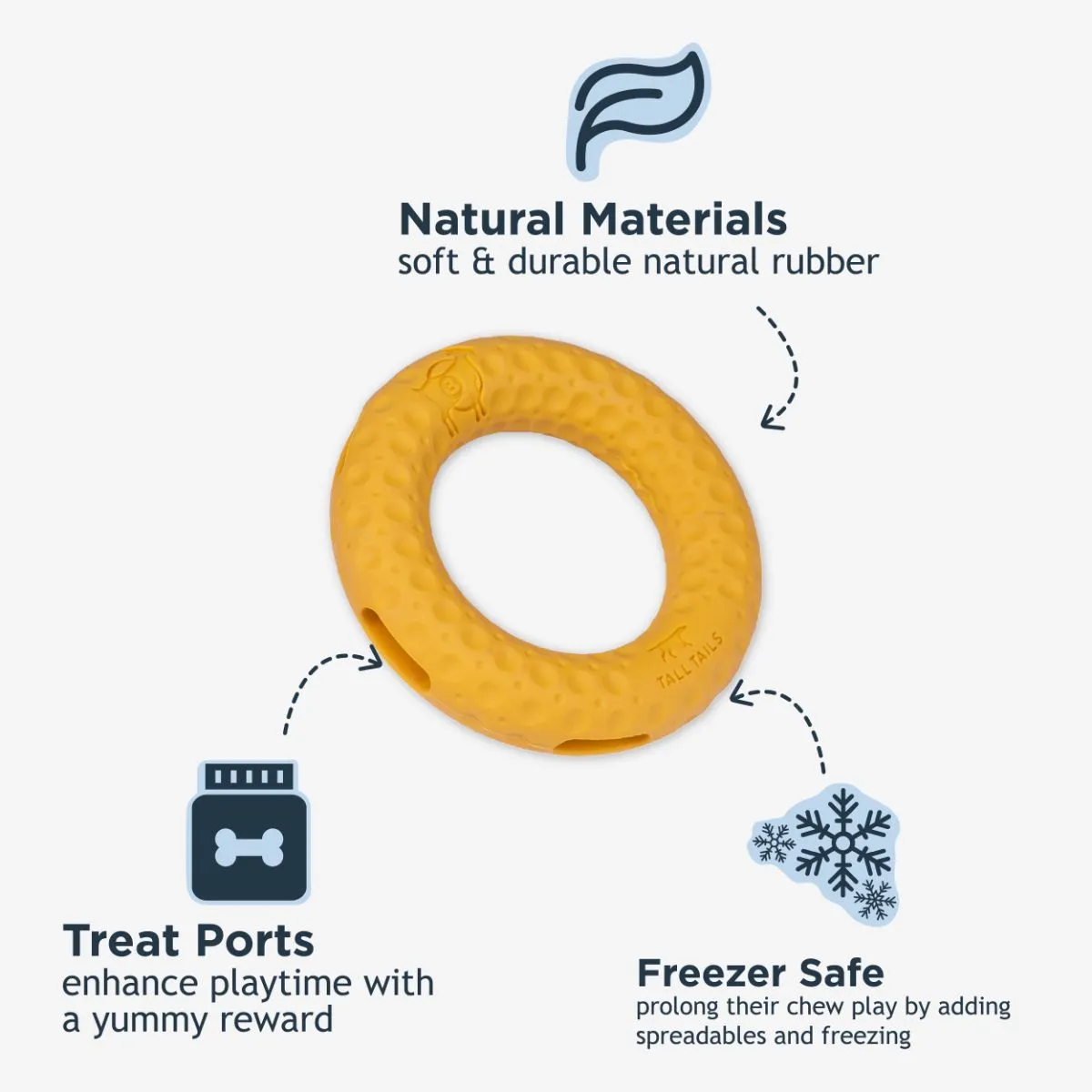 GOAT Sport Ring Dog Toy - additional image