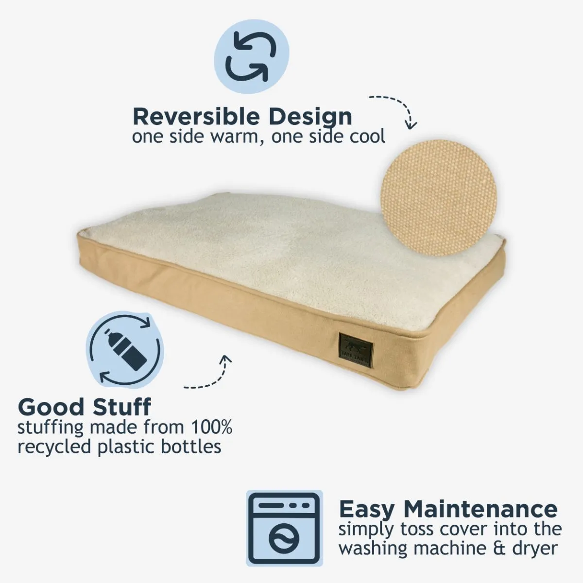 Dream Chaser Khaki Cushion Bed - additional image