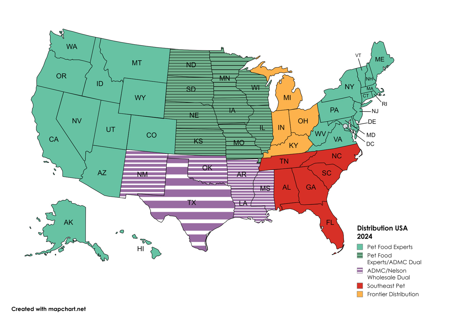 Talltailsdog Wholesale Promo map